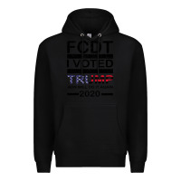 Black hell yeah i voted trump and will do it again 2020 Premium Hoodie - Bettercallsaul