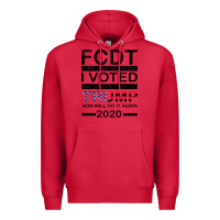 Cardinal hell yeah i voted trump and will do it again 2020 Premium Hoodie - Bettercallsaul