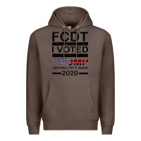 Coffee hell yeah i voted trump and will do it again 2020 Premium Hoodie - Bettercallsaul