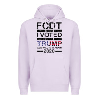 Lilac hell yeah i voted trump and will do it again 2020 Premium Hoodie - Bettercallsaul