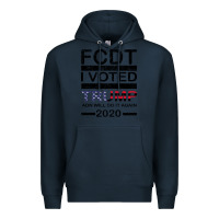 Navy hell yeah i voted trump and will do it again 2020 Premium Hoodie - Bettercallsaul