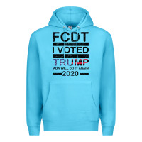 Ocean Blue hell yeah i voted trump and will do it again 2020 Premium Hoodie - Bettercallsaul