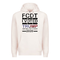 Pale Pink hell yeah i voted trump and will do it again 2020 Premium Hoodie - Bettercallsaul