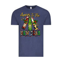 Vintage Denim cheers to the new year with beers Vintage Tee - AdoDesignShop