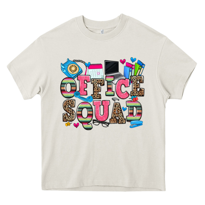 Office Squad Heavy Core Tee by Zillion Design Studio | Teevron