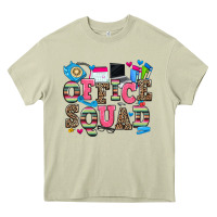 Mossy office squad Heavy Core Tee - Zillion Design Studio