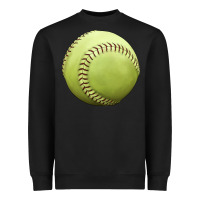 Black softball ball Heavyweight Sweatshirt - JahusDesignShop