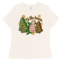 Bone 'tis the season christmas cake Ladies Tee - Zillion Design Studio