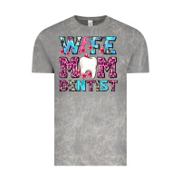 Cloud Rock Wife Mom Dentist With Tooth And Floss Vintage Tee - AdoDesignShop