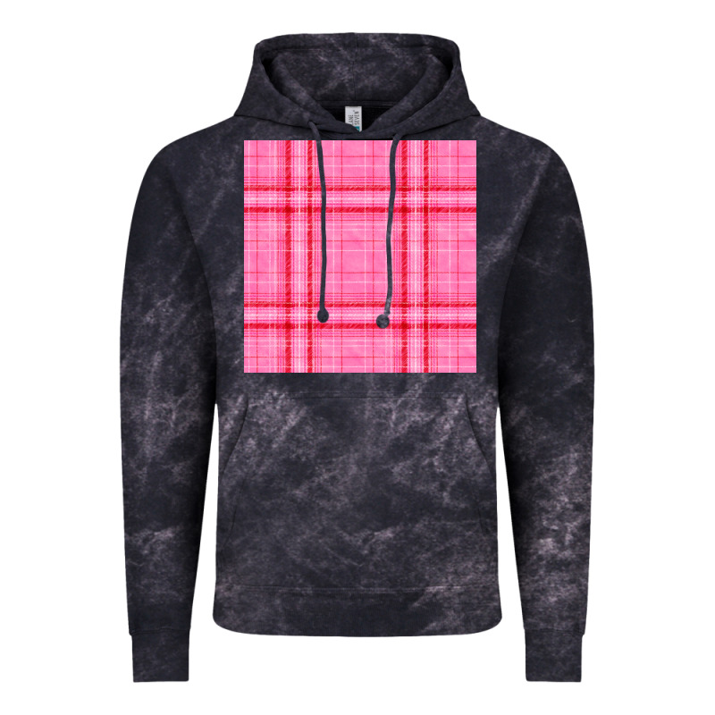 Valentines Day Plaid Seamless Pattern Vintage Hoodie by BundleAndBundleShop | Teevron