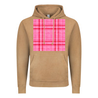 Vintage Camel valentines day plaid seamless pattern Vintage Hoodie - BundleAndBundleShop