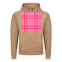 Vintage Coffee valentines day plaid seamless pattern Vintage Hoodie - BundleAndBundleShop