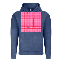 Vintage Denim valentines day plaid seamless pattern Vintage Hoodie - BundleAndBundleShop