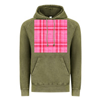 Vintage Olive valentines day plaid seamless pattern Vintage Hoodie - BundleAndBundleShop