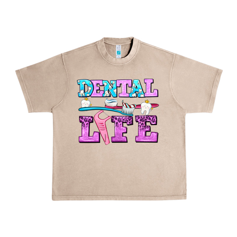 Dental Life With Teeth Urban Heavy Tee by AdoDesignShop | Teevron