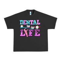 Pigment Black dental life with teeth Urban Heavy Tee - AdoDesignShop