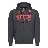 Smoke crafting queen Zipper Hoodie - NancyCooperArtShop