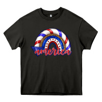 Asphalt America rainbow Heavy Core Tee - texasbilliewilder