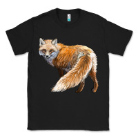 Black Red Fox Classic Tee - LillyAllenDesigns