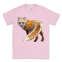Bubblegum Pink Red Fox Classic Tee - LillyAllenDesigns