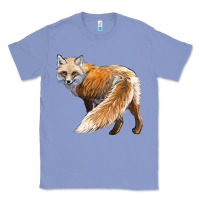 Colony Blue Red Fox Classic Tee - LillyAllenDesigns