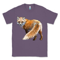 Lavender Red Fox Classic Tee - LillyAllenDesigns