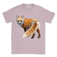 Lilac Red Fox Classic Tee - LillyAllenDesigns