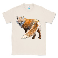 Natural Red Fox Classic Tee - LillyAllenDesigns