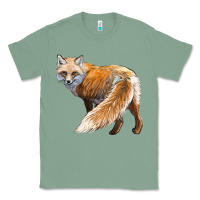 Sage Red Fox Classic Tee - LillyAllenDesigns