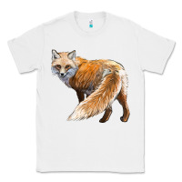 White Red Fox Classic Tee - LillyAllenDesigns