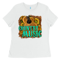 White country music western Ladies Tee - texasbilliewilder