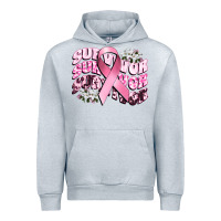 Heather Grey survivor breast cancer Urban Hoodie - CowGirlArtShop