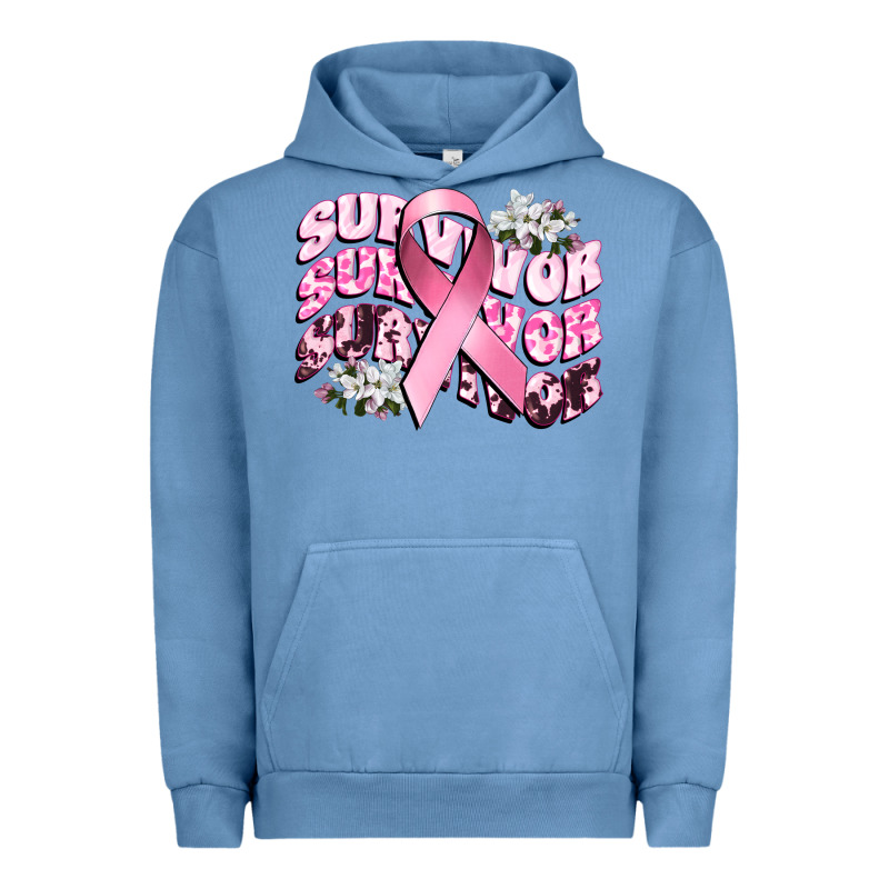 Survivor Breast Cancer Urban Hoodie by CowGirlArtShop | Teevron