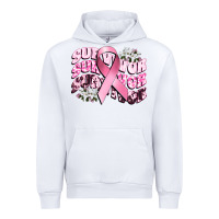 White survivor breast cancer Urban Hoodie - CowGirlArtShop