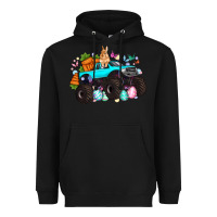 Black monster truck easter Heavyweight Hoodie - Artiststas