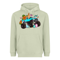 Matcha monster truck easter Heavyweight Hoodie - Artiststas