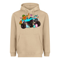 Mushroom monster truck easter Heavyweight Hoodie - Artiststas