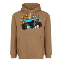 Toasted Coconut monster truck easter Heavyweight Hoodie - Artiststas