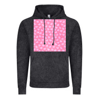 Vintage Black valentines day heart seamless pattern Vintage Hoodie - BundleAndBundleShop