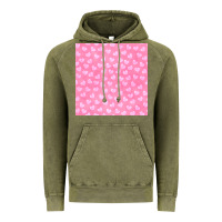 Vintage Olive valentines day heart seamless pattern Vintage Hoodie - BundleAndBundleShop