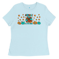 Baby Blue gobble till you wobble Ladies Tee - JahusDesignShop