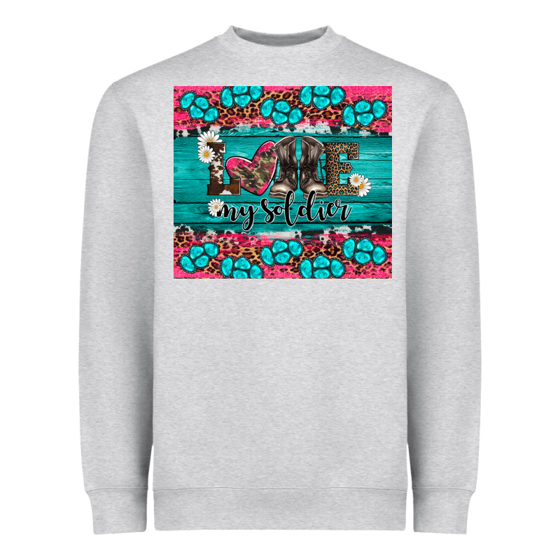 Armed Forces Day Love My Soldier Heavyweight Sweatshirt by Artiststas | Teevron