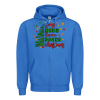 True Royal joy hope love peace christmas Zipper Hoodie - MaliasSmallBusiness
