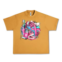 Peanut Butter dental elements and cancer with cowhide and leopard Urban Heavy Tee - AdoDesignShop