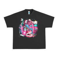 Pigment Black dental elements and cancer with cowhide and leopard Urban Heavy Tee - AdoDesignShop