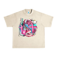 Sandshell dental elements and cancer with cowhide and leopard Urban Heavy Tee - AdoDesignShop
