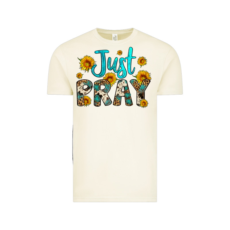 Just Pray Vintage Tee by Artiststas | Teevron