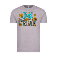 Vintage Zinc just pray Vintage Tee - Artiststas