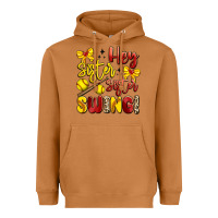 Meerkat hey sister sister swing softball Heavyweight Hoodie - Artiststas