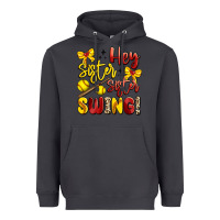 Smoke hey sister sister swing softball Heavyweight Hoodie - Artiststas